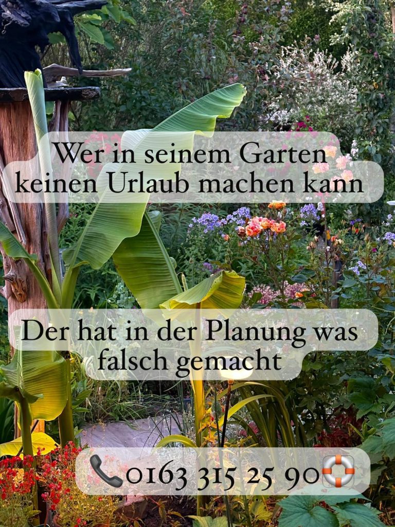 Beratung de Wolff Gartenplanung für den gehobenen Geschmack